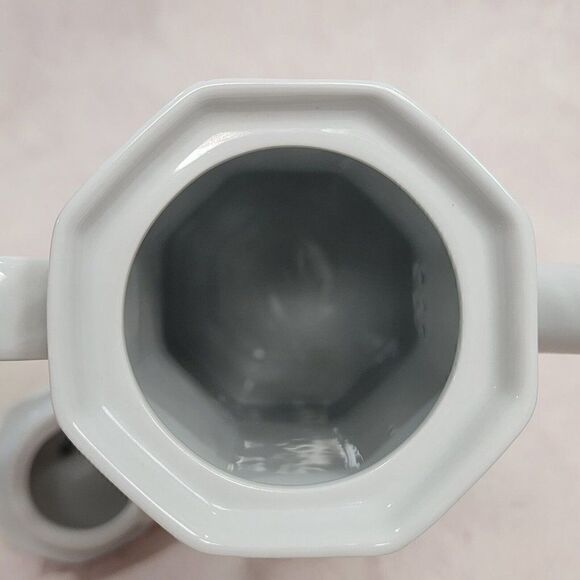 CHRISTOPHER STUART 10"  Black Dress Coffee Teapot Fine China - Picture 6 of 10